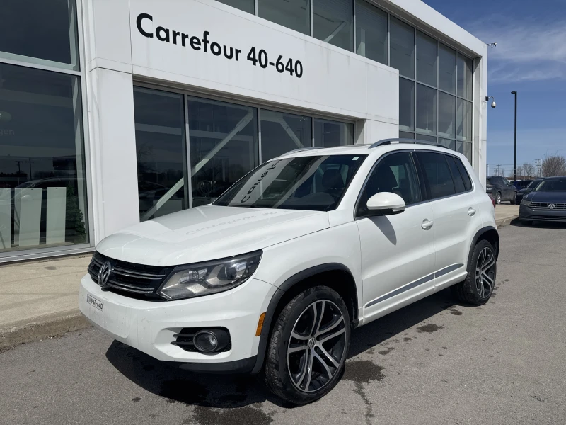 2017 VOLKSWAGEN TIGUAN used and pre-owned for sales near Repentigny and Montréal